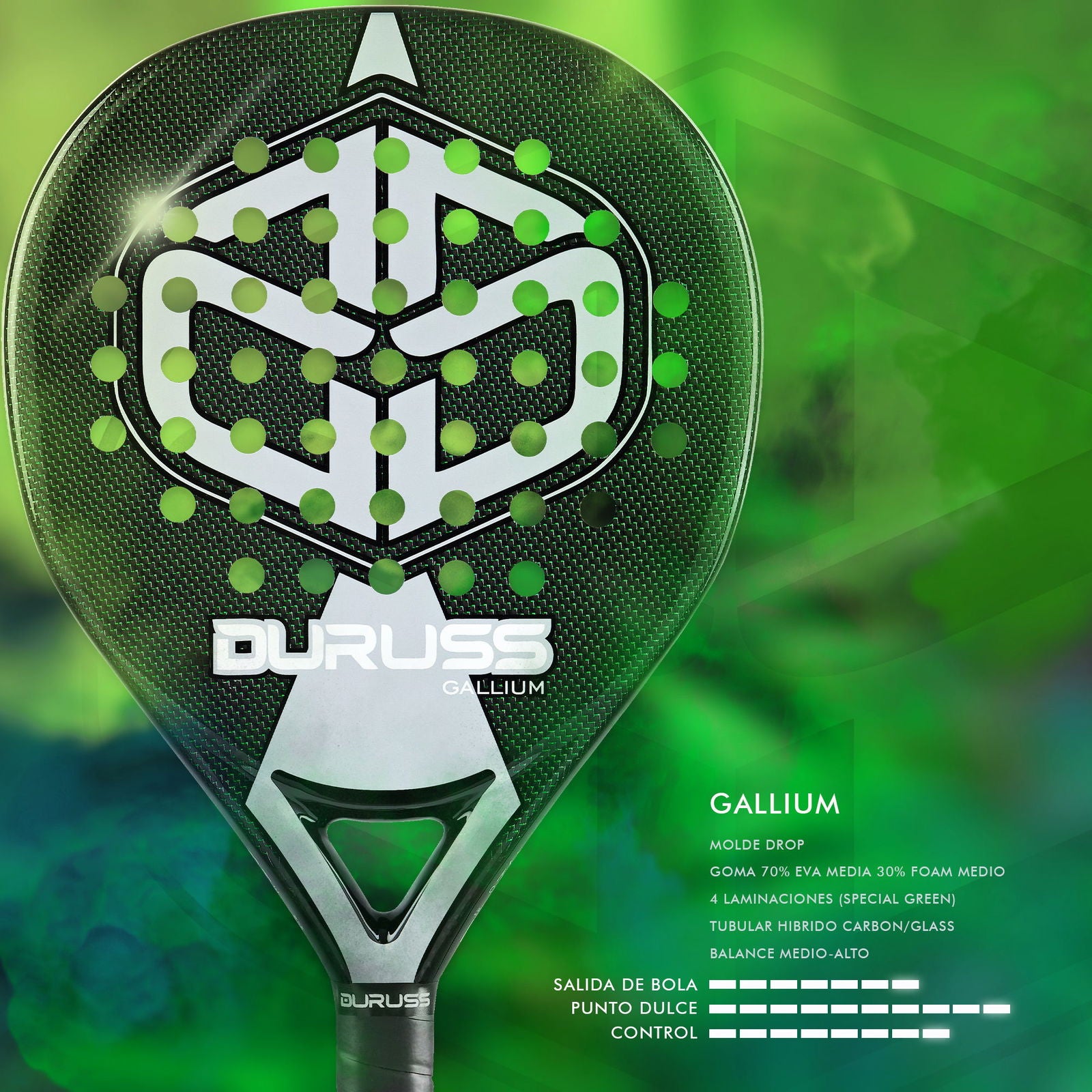 Duruss Gallium Pala de Pádel - Duruss | Go For It!